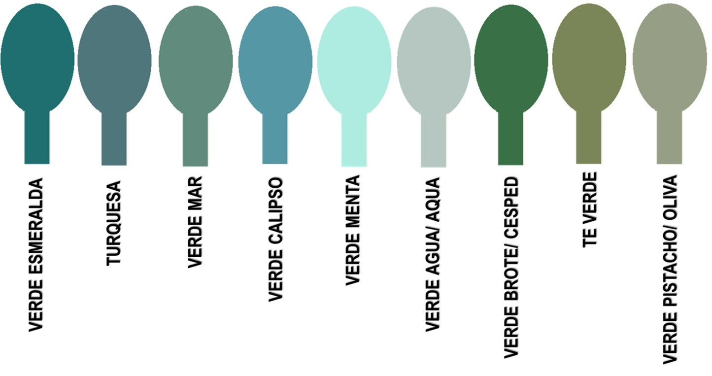 Color Verde Aqua/ Agua