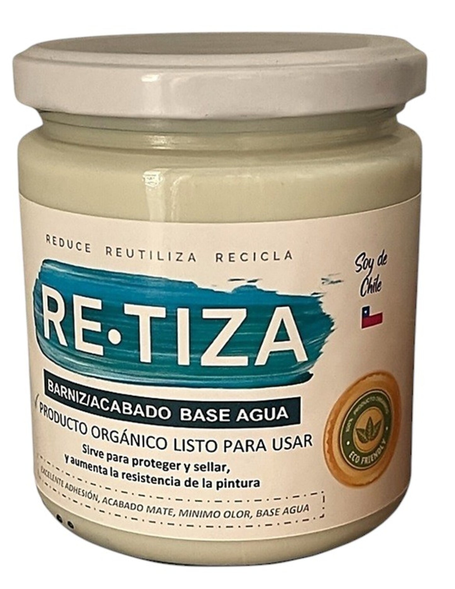 BARNIZ/Acabado TRANSPARENTE "XTRA" Semi Mate Ecológico