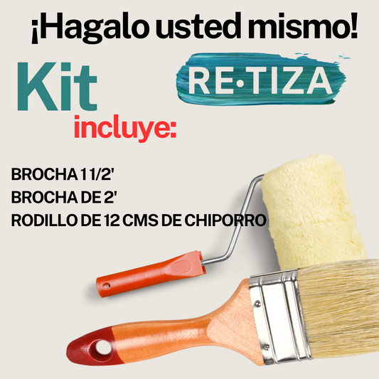 PROMO "Hágalo Usted Mismo" BROCHA 1 1/2' + BROCHA DE 2'+ RODILLO DE 12 CMS