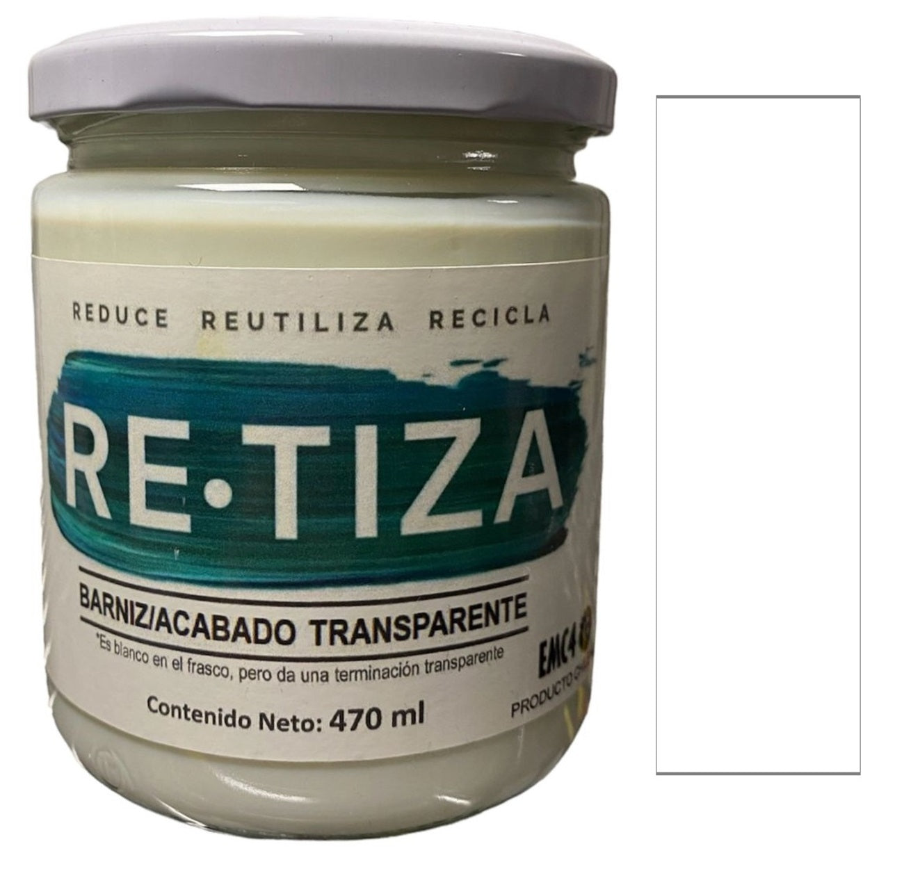 BARNIZ/Acabado TRANSPARENTE "XTRA" Semi Mate Ecológico
