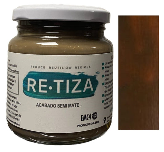 NOGAL, BARNIZ/ Acabado Semi Mate base agua Ecológico