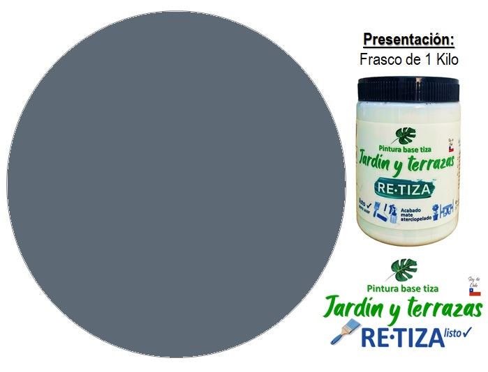Pintura especial para Jardínes y Terrazas "Acabado Final" incorporado el barniz protector